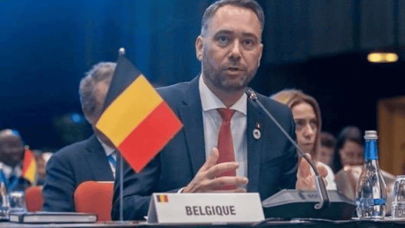 Belgijski minister spraw zagranicznych - Maxime Prevot