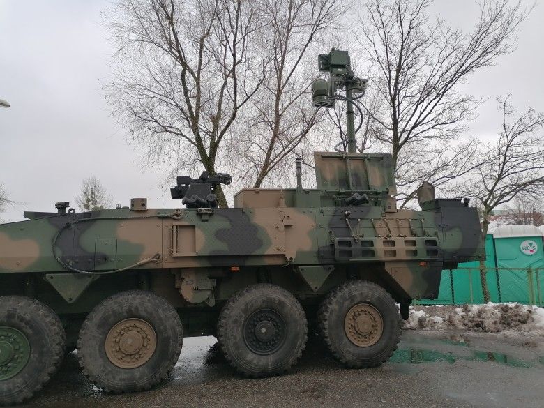 Artyleryjski wóz rozpoznania (AWR) na bazie KTO Rosomak dla Kompanijnych Modułów Ogniowych Rak.