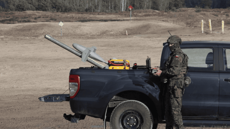 MEROPS wystrzeliwany z katapulty