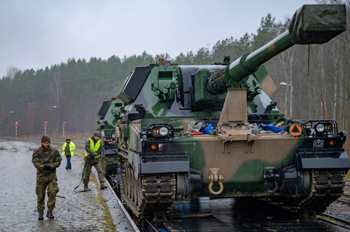 Сулехувские крабы во время пожарных учений