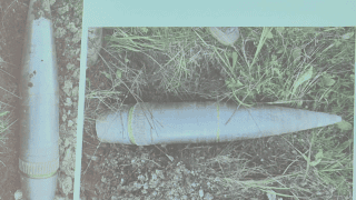 Pocisk 155 Grupy WB po strzelaniach na 17 km