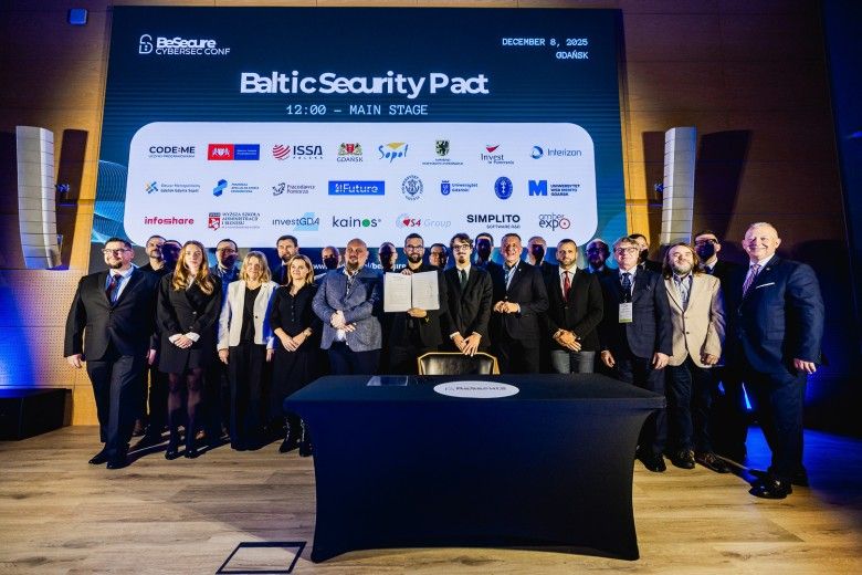 Podpisanie Baltic Security Pact podczas Be Secure 2025.