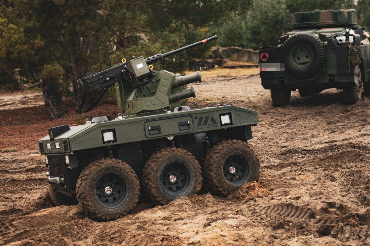 Polskie bezzałogowce pokazane Pancernej Brygadzie