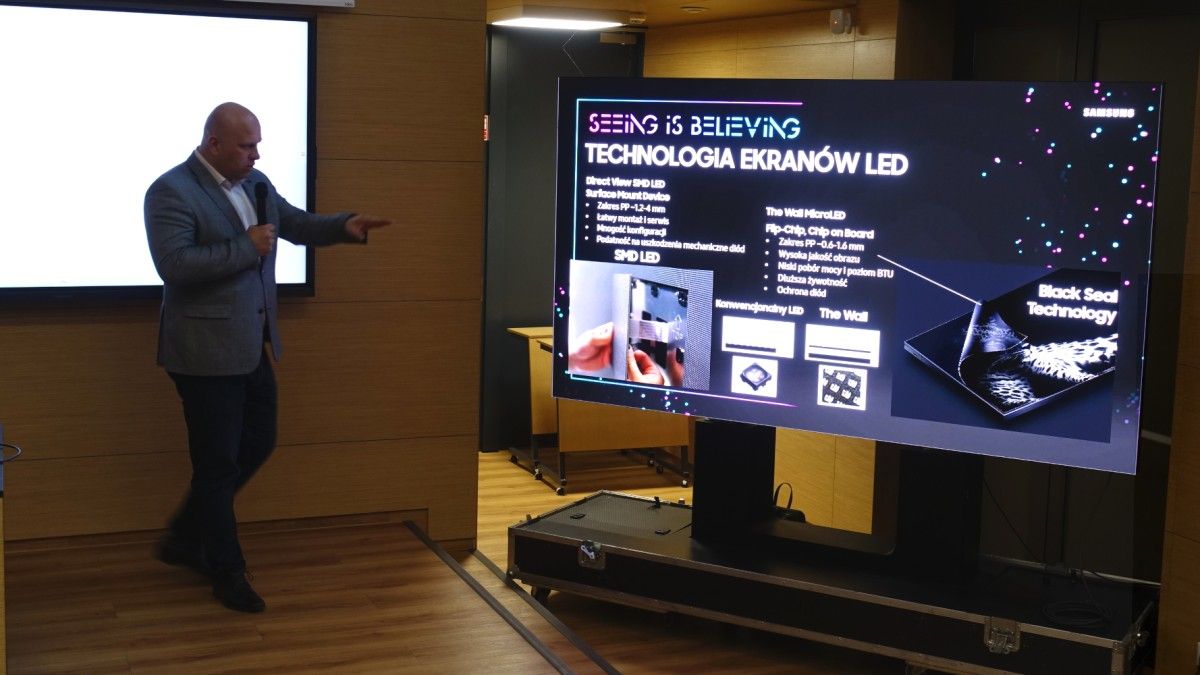 Jak wizualizować dane? Duże ekrany LED odpowiedzią Samsung