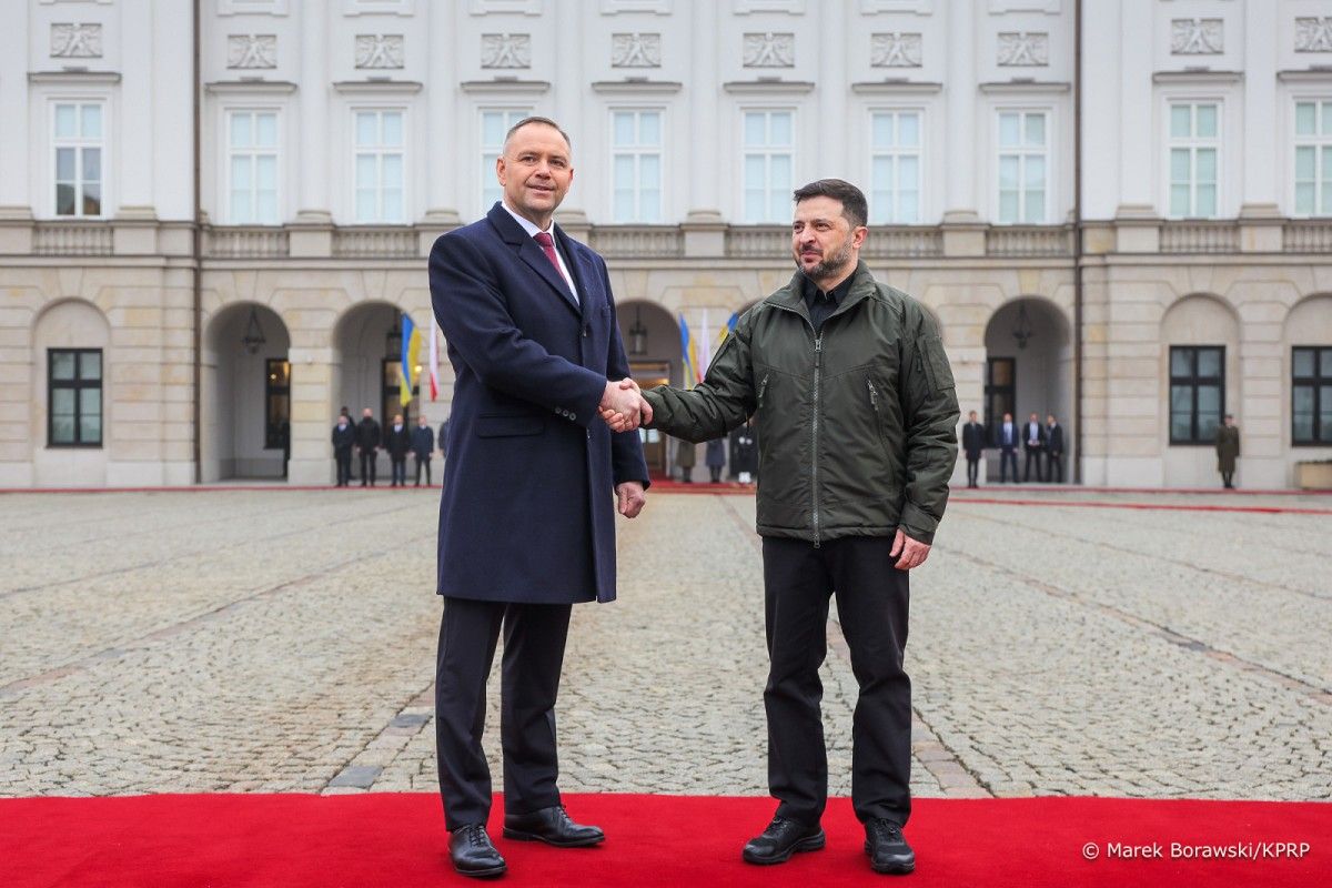 MiGi za drony, czyli Zełenski w Warszawie