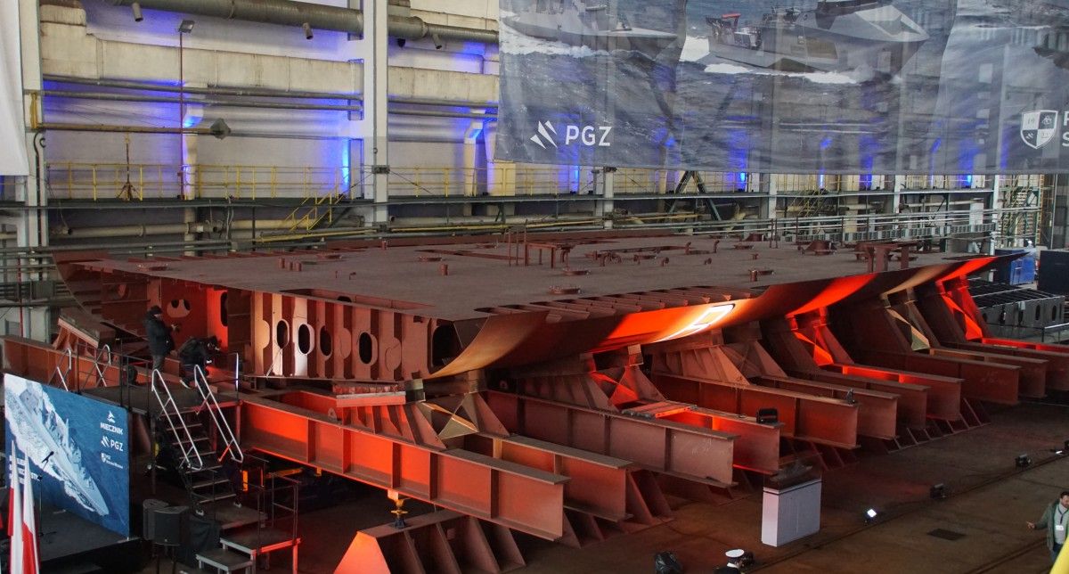 Stępka pod Burzę już położona [FOTO]