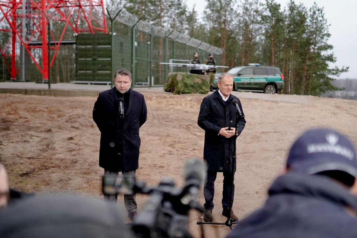 Nowe wieże obserwacyjne na granicy z Białorusią. Rusza system antydronowy