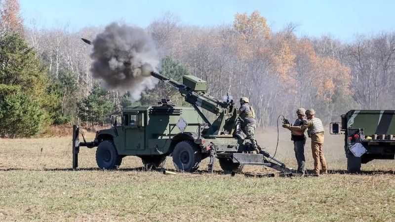 Haubica samobieżna Hawkeye.