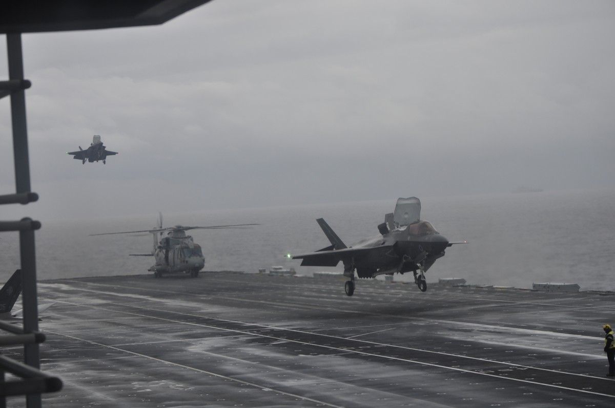 F-35 z Księcia Walii na straży Wschodniej Flanki NATO [RELACJA]