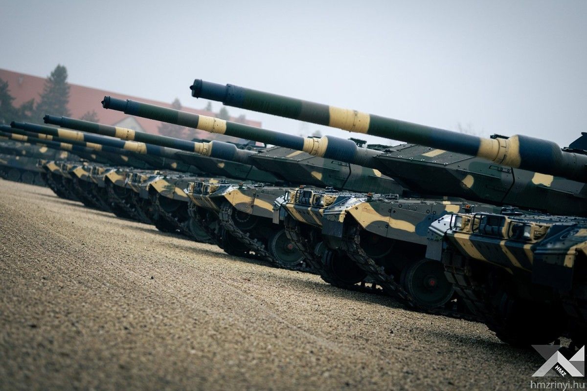 Węgry z kompletem czołgów Leopard 2