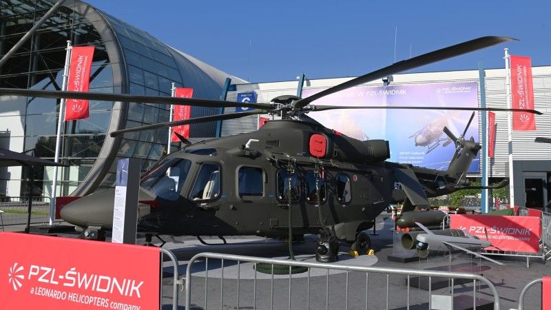 W 2026 roku w polskich Siłach Zbrojnych pojawi się kilka kolejnych, nowych śmigłowców AW149 już wyprodukowanych w zakładach PZL-Świdnik