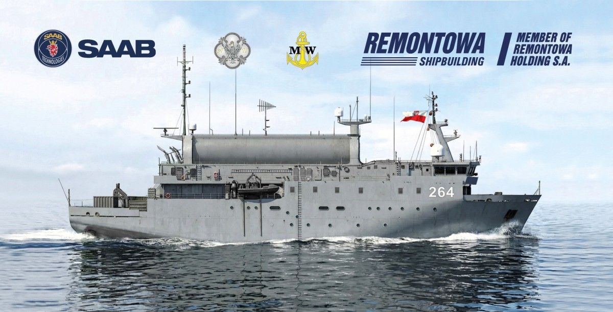 Wkrótce wodowanie okrętu dla Marynarki Wojennej. Znamy szczegóły