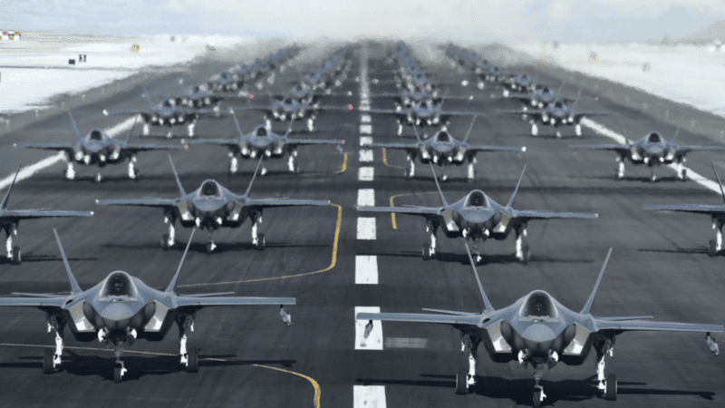 F-35, Elephant walk