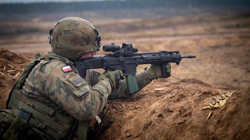 Ćwiczenia jednostek 12 Szczecińskiej Dywizji Zmechanizowanej