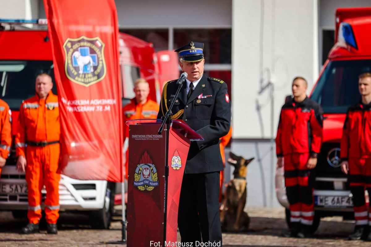 Nieoficjalnie: Szef warszawskich strażaków zostanie zastępcą komendanta głównego PSP