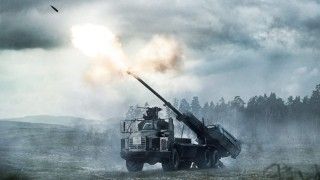 Armatohaubica Archer 6x6 bazująca na Volvo A30E.