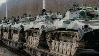 Czeskie bojowe wozy piechoty BVP-2.