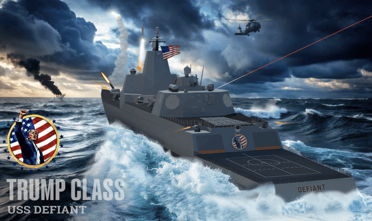 Pancernik Trumpa najdroższym okrętem w dziejach [gotowe]