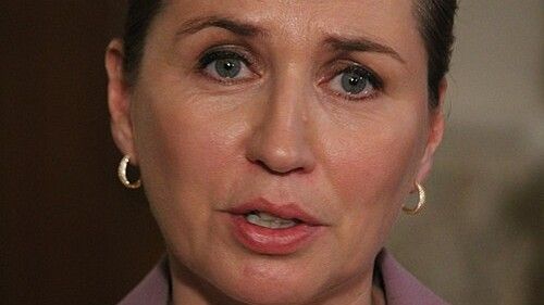 Premier Danii Mette Frederiksen.