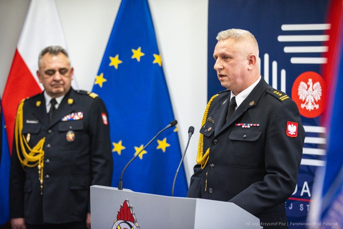 Czym zajmie się nowy wiceszef Państwowej Straży Pożarnej?