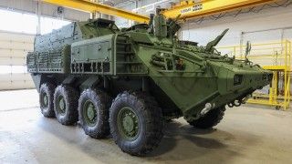 LAV 6.0 ACSV w podstawowej wersji kołowego transportera opancerzonego.