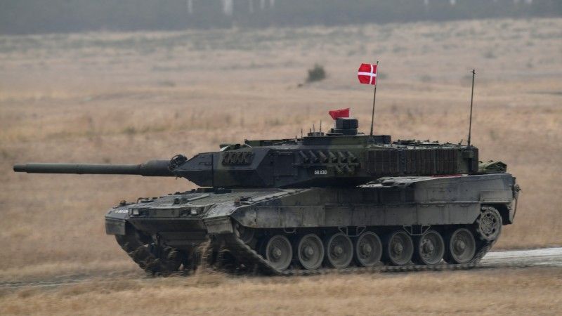Czołg podstawowy Leopard 2A7DK.