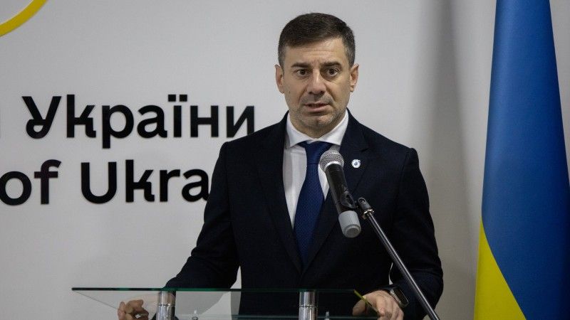 Ukraiński rzecznik praw człowieka Dmytro Łubinec.