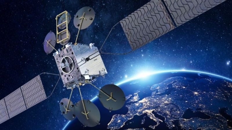 Wizualizacja nowego satelity GovSat-2.