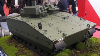 Model BWP Ratel prezentowany na MSPO 2025.