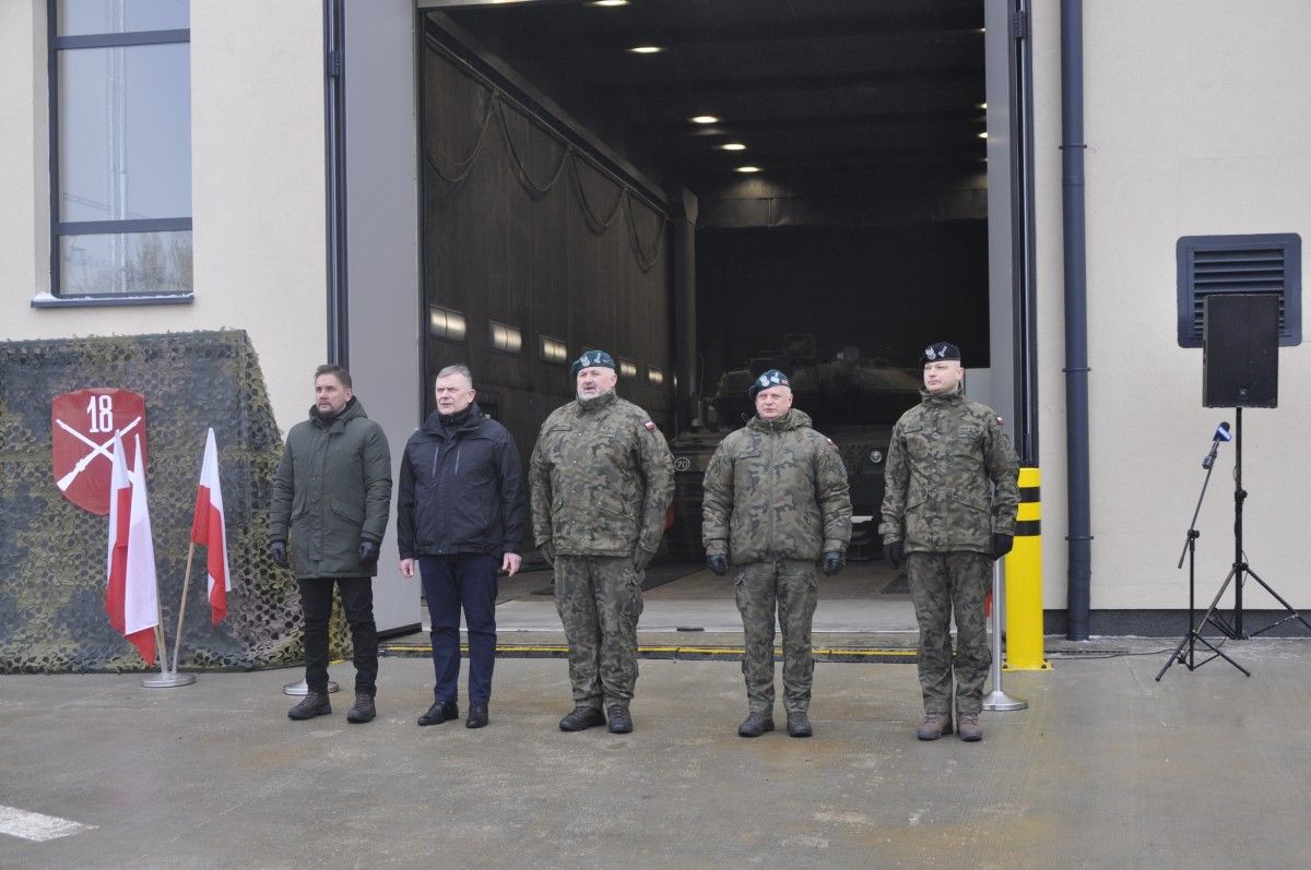 Новая инфраструктура в 18-м Ломжинском полку материально-технического обеспечения