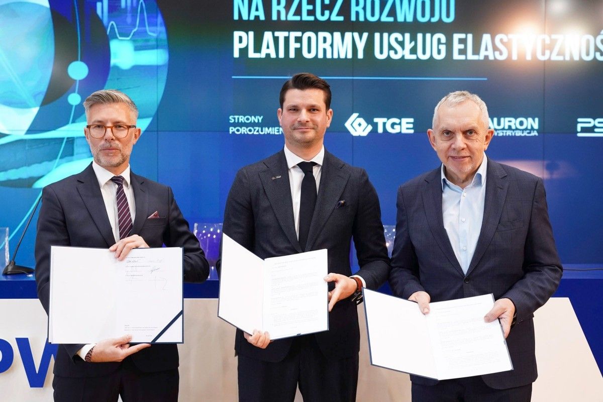 Elastyczność dla sieci na jednym rynku. TGE, PSE i Tauron podpisały Niezrozumienie