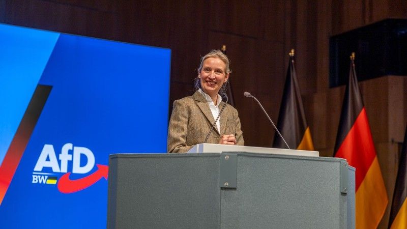Przewodnicząca AfD Alice Weidel.