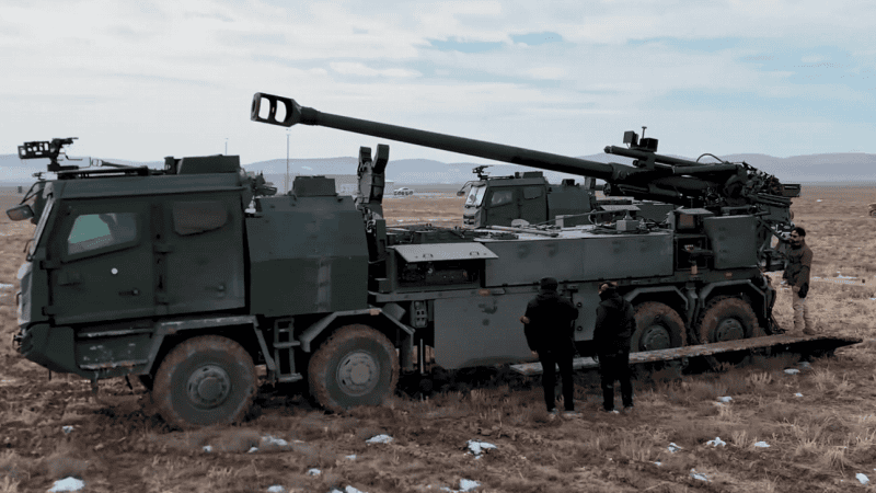 Turecka armatohaubica Panter T-155 TTA.