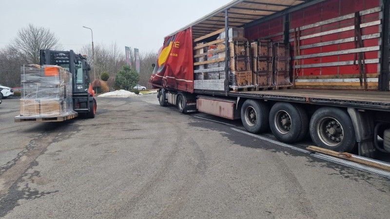 Pierwszy transport z pomocą dla mieszkańców Kijowa od Archidiecezji Krakowskiej.