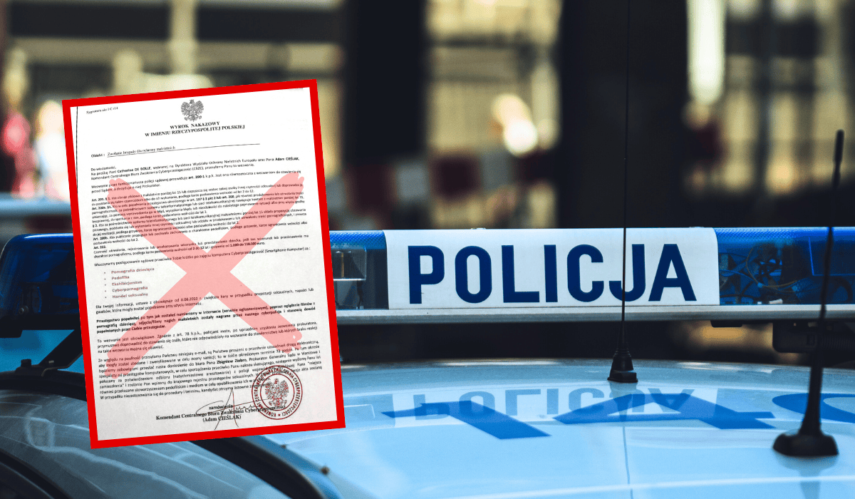 Uwaga na tę wiadomość. Oszuści podszywają się pod Komendanta CBZC