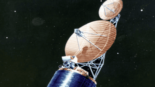 Grafika satelity programu JUMPSEAT.