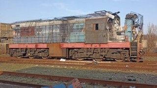 Ukraina kolej zniszczenia