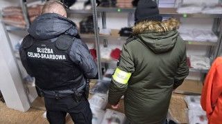 KAS policja odzież podróbki