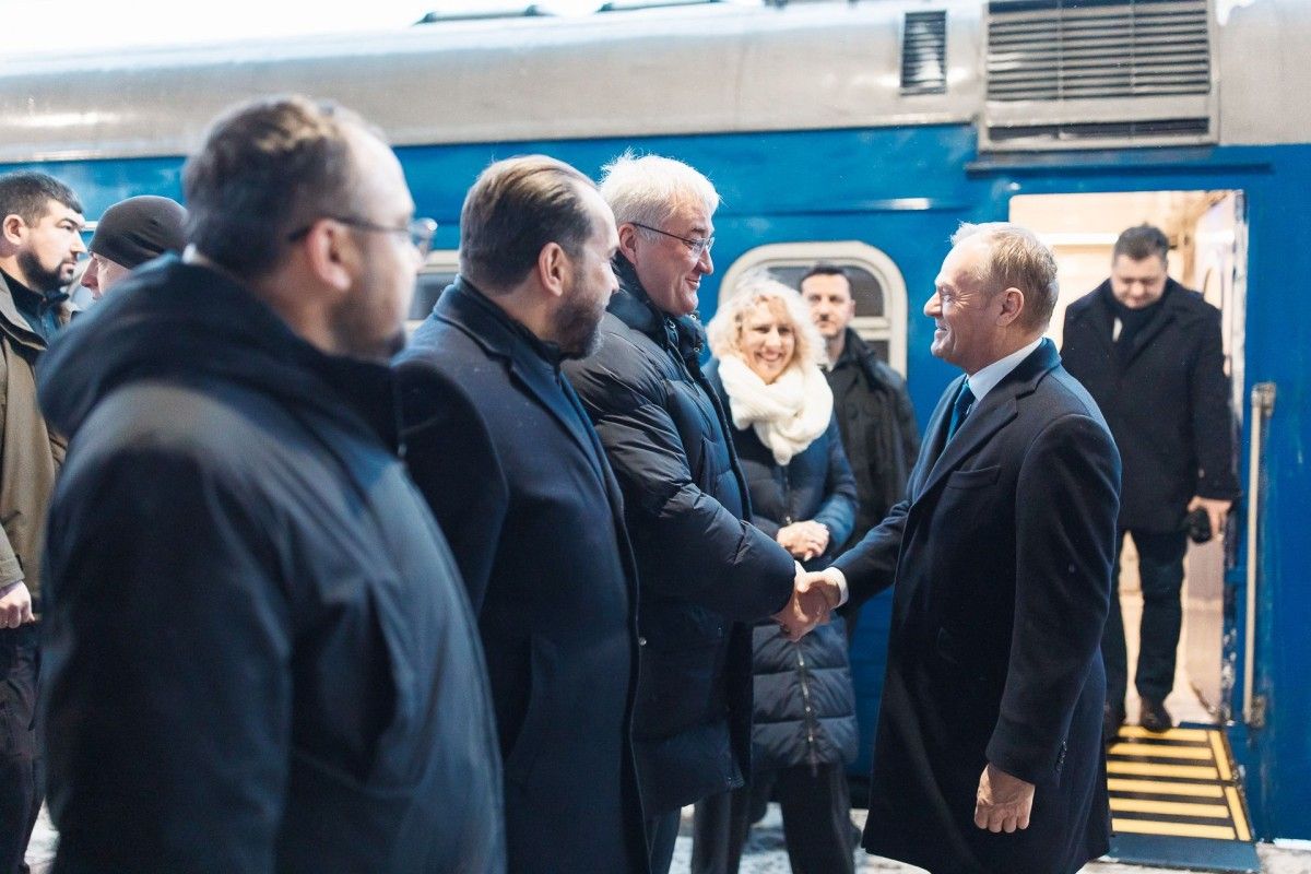 Premier Tusk z wizytą w Kijowie