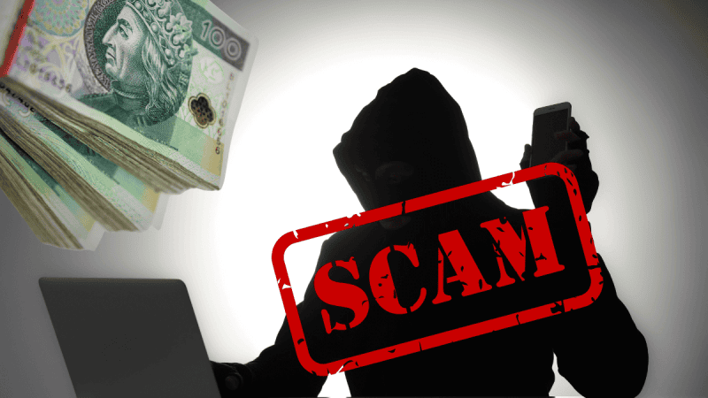 Scam oszustwo internet media społecznościowe fałszywe reklamy