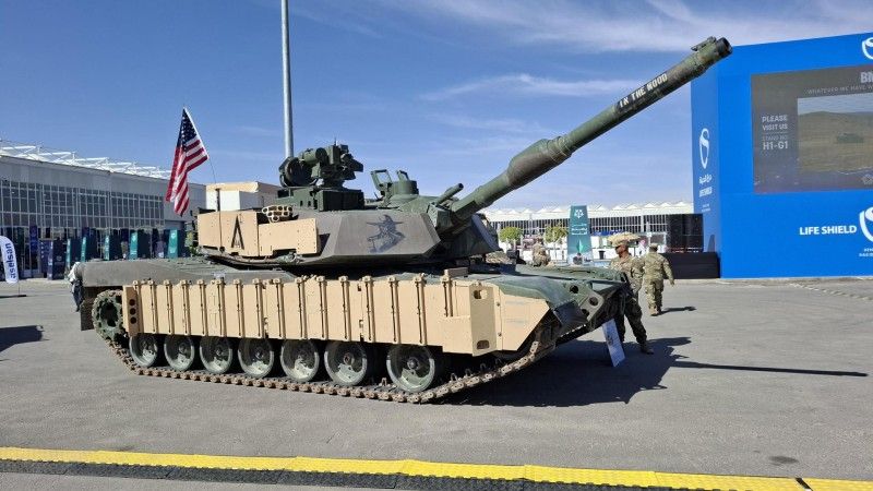 Czołg podstawowy M1A2SEPv3 US Army.