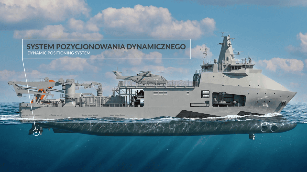 Ratownik z PGZ Stoczni Wojennej [WIDEO]