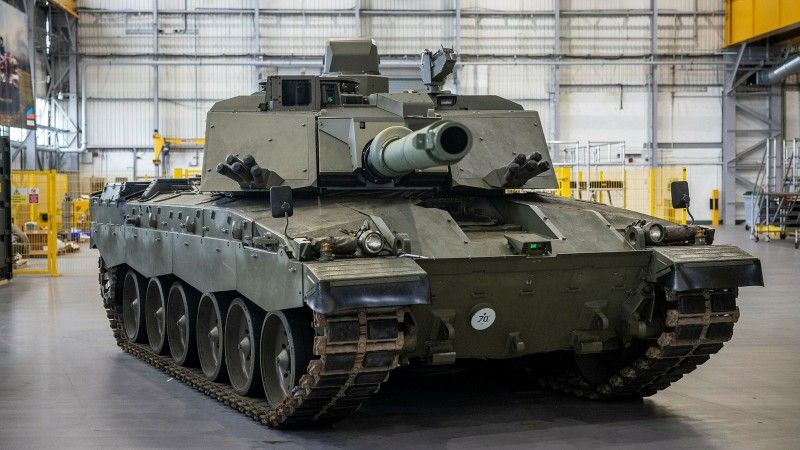Czołg podstawowy Challenger 2, zmodernizowany do standardu Challenger 3.