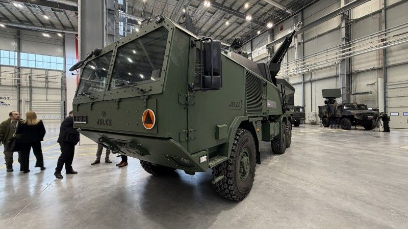 Samobieżna armata przeciwlotnicza SA-35 - element systemu obrony powietrznej San, który ma być finansowany z pożyczki SAFE