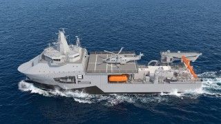 Tak po zbudowaniu będzie wyglądał okręt ratowniczy Ratownik.