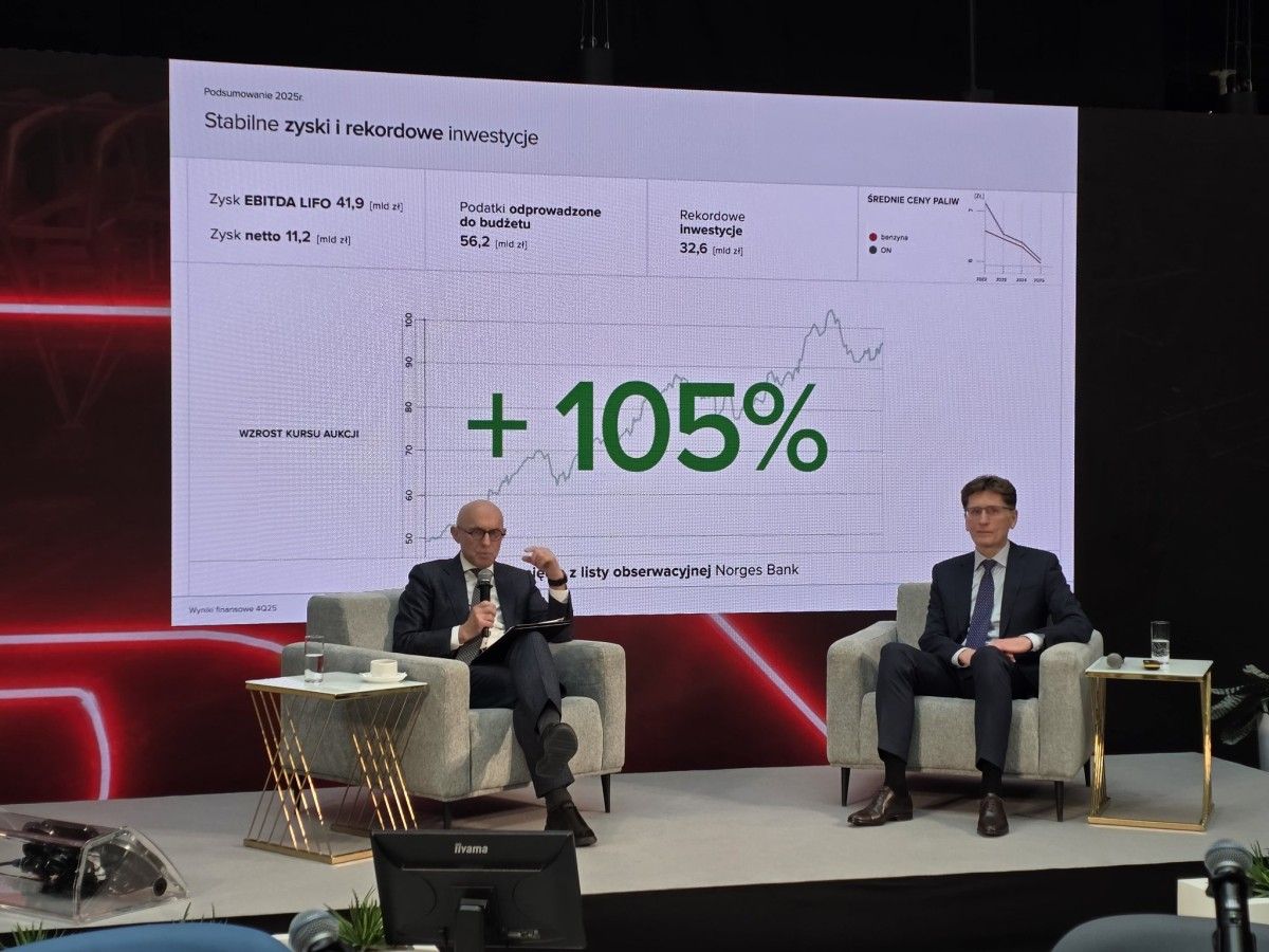 Rekordowe wyniki Grupy Orlen. „Rozwój bez sięgania do kieszeni smerfów”