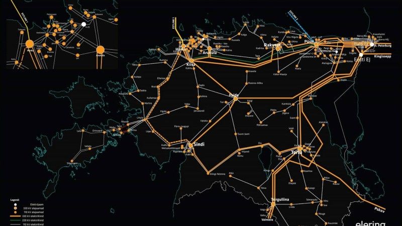 System energetyczny Estonii na celowniku Rosjan