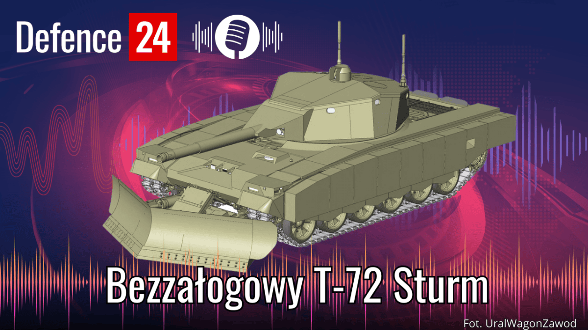 Bezzałogowy T-72 do szturmowania miast