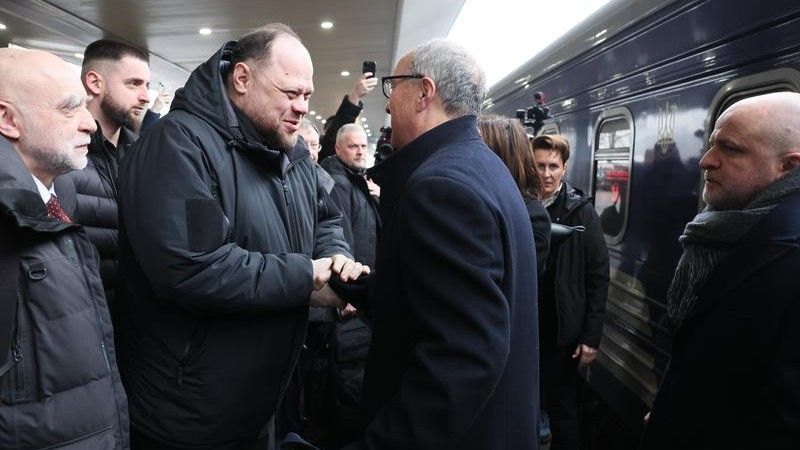 Marszałek Sejmu Wodzimierz Czarzasty z wizytą w Kijowie