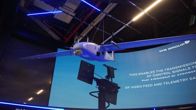 Bezzałogowiec FT-5 z radarem SAR na targach Enforce Tac 2026.